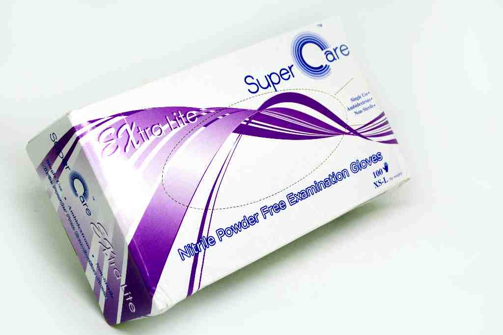 super care latex gloves