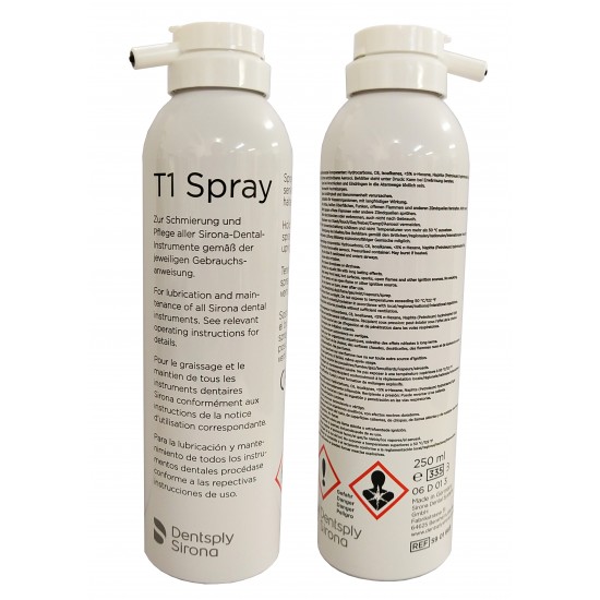 DENTSPLY SIRONA T1 SPRAY FOR HANDPIECES | Denta Quick